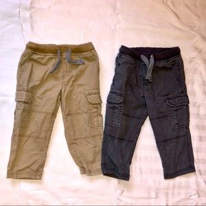 Carter’s Pull-On Cargo Pants Bundle 18 mo